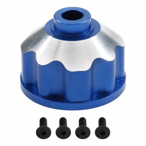 ALUMINUM DIFF CASE FOR FRONT / REAR / CENTER 8981 TRAXXAS 1/10 4WD MAXX 89076-4 / WIDE MAXX MONSTER 89086-4 - BLUE - TRX-8981/BU