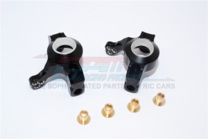 ALLOY STEERING FRONT KNUCKLES 1/10 AXIAL WRAITH - WR021-BK