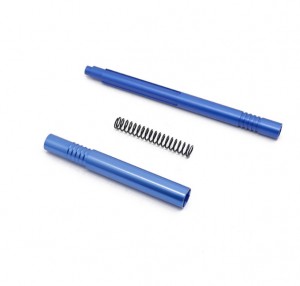 ALUMINUM COMPOSITE CENTER SLIDER DRIVE SHAFT AR310884 1/10 BIG ROCK GRANITE KRATON OUTCAST SENTON VORTEKS 3S BLX - BLUE - AR310884/BU