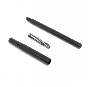 ALUMINUM COMPOSITE CENTER SLIDER DRIVE SHAFT AR310884 1/10 BIG ROCK GRANITE KRATON OUTCAST SENTON VORTEKS 3S BLX - BLACK - AR310884/BK