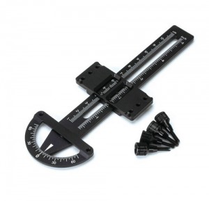 Aluminium Oil Shock Damper Measure Balancer Tool For 1/8 1/10 Onroad Offroad Car - BLACK - DSM-01/BK