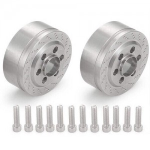 Stainless Steel Counterweight 1.9 2.2 Inch Wheel Rims Insert TRAXXAS TRX-4 SCX10 - Front / Rear - TRX4-06-OC