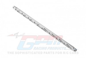 GPM MAF025N ALUMINUM 7075-T6 CHASSIS BRACE ARA320502 ARRMA 1/7 4WD LIMITLESS V2 / INFRACTION BASH TRUCK - SILVER - MAF025N-S