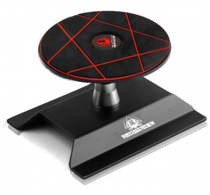 Aluminium Deluxe 360 Rotating Pit Setting Work Stand 1/8 1/10 RC Car Buggy Crawler Truck - BLACK - RS-ST005/BK