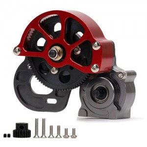 Aluminium Complete Metal Transmission Gearbox 1/10 AXIAL RACING SCX10 SMT10 - SCX10-038/GS
