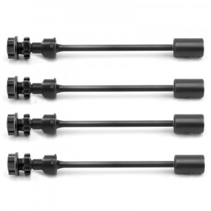 Steel Front & Rear CVD Drive Shaft With 17mm Hex Adaptor 1/10 RC TRAXXAS E REVO 2.0 86086-4 - TRX-8650/BK