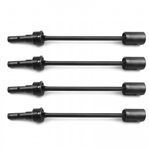 Steel Front & Rear CVD Drive Shaft 8652 8650 8653 1/10 RC TRAXXAS E REVO 2.0 VXL 86086-4 - TRX-8653/BK
