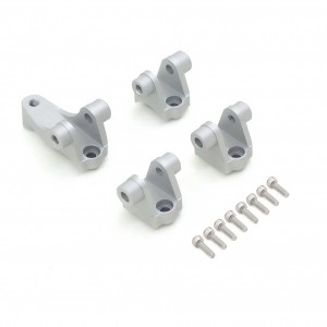 ALUMINUM FRONT / REAR AXLE MOUNT SET FOR SUSPENSION LINKS 8227 1/10 TRAXXAS TRX-4 CRAWLER - TRX-8227/SI