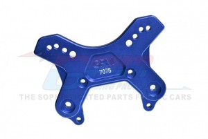 GPM MAY028N ALUMINUM 7075-T6 FRONT SHOCK TOWER AR330377 ARRMA 1/8 4WD  TYPHON 6S BLX - BLUE - MAY028N-B
