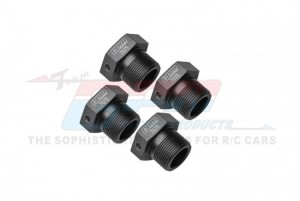 GPM MAKX010 ALUMINUM 7075-T6 WHEEL HEX - 24mm ARRMA 1/5 4WD KRATON / OUTCAST 8S BLX - BLACK - MAKX010-BK