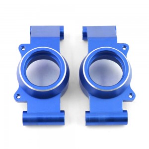 ALUMINUM REAR KNUCKLE ARMS 7752 For 1/5 RC TRAXXAS X-MAXX XMAXX 6S 8S MONSTER - BLUE - TRX-7752/BU