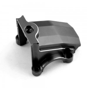 Aluminum Front / Rear Differential Housing Gearbox Cover 7780 Traxxas 1/5 X-Maxx / 1/6 XRT - TRX-7780/BK
