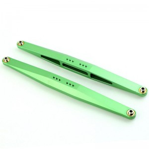 ALUMINUM REAR TRAILING ARM LOWER LINKS 8544 TRAXXAS 1/7 UNLIMITED DESERT RACER UDR - GREEN - TRX8544/GR