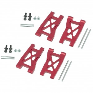 Front and Rear Suspension Arm Set 7630 1/18 RC Traxxas LaTrax Teton - RED - TRX-7630/RE