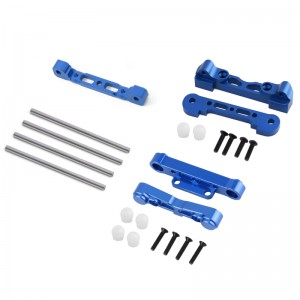 Full Aluminum Front And Rear Suspension Mount AR330379 Arrma 1/7 Felony Infraction 1/8 KRATON Outcast Typhon 6S - BLUE - AR330379/BU