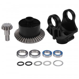 Aluminum Differential Yoke W/ Diff Case Set 37T 13T ARRMA 1/10 KRATON SENTON BIG ROCK GRANITE OUTCAST - AR310872/BK