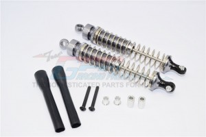 ALLOY FRONT/REAR ADJUSTABLE DAMPERS 1/10 AXIAL WRAITH - WR13105F/R-GS-S-BEBK