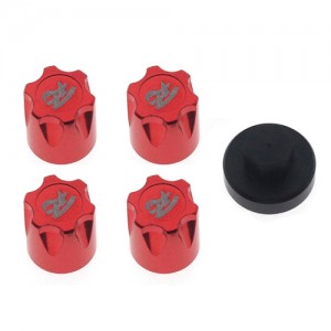 Aluminum M4 1.9 2.2 Inch Nut Wheel Rim Cap For 1/10 RC Crawler TRAXXAS TRX-4 AXIAL AX10 SCX10 ROCK TRUCK - WNM401/RE