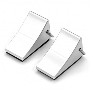 Crawler Accessories Aluminum Wheel Blocks Tyre Stopper For 1/10 TRAXXAS TRX-4 AXIAL SCX10 CRAWLER - AS-SS01/SI