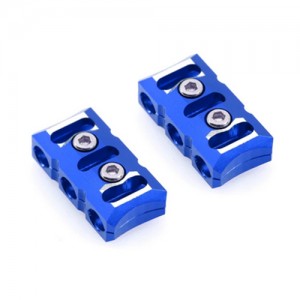 Aluminum 12AWG ESC Motor Cable Arrangement Tools 2pcs For 1/10 1/8 RC Car - BLUE - AS-MM01/BU