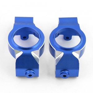 Aluminum Front Caster Blocks C-Hub 7732 1/5 RC TRAXXAS X-MAXX MONSTER TRUCK 77086-4 - TRX-7732/BU