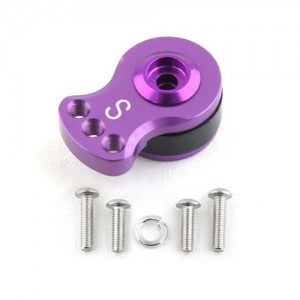 Aluminum Adjustable Servo Saver Arm Build In Spring 25T Small 1/10 RC FUTABA SANWA TAMIYA - AS-SS025S/PU