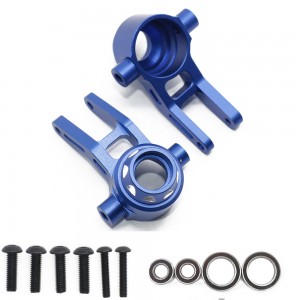Aluminum Front Steering Block  ARA330686 ARRMA RC 1/8 INFRACTION / VENDETTA 3S BLX - BLUE - ARA330686/BU