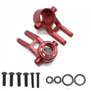 Aluminum Front Steering Block  ARA330686 ARRMA RC 1/8 INFRACTION / VENDETTA 3S BLX - RED - ARA330686/RE