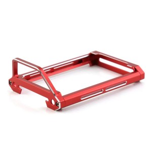 Aluminum Transmitter TX Protector Frame  For Flysky Noble NB4 / NB4 Pro RC Transmitter - RED - NB4F-01/RE