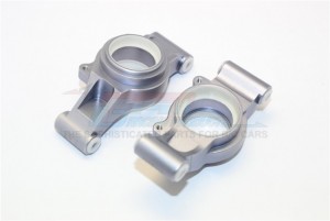 GPM TXM022N ALUMINUM REAR KNUCKLE ARMS WITH COLLARS FOR 6S TRAXXAS XMAXX 6S - Gun silver - TXM022N-GS