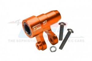 GPM XRT025TSH ALUMINUM 6061-T6 ORIGINAL 25T STEERING SERVO HORN 7847 TRAXXAS 1/6 XRT 8S / 1/5 X-MAXX 6S - ORANGE - XRT025TSH-OR