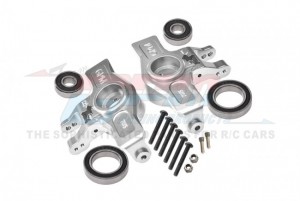 GPM TXMS143FRSN F / R CVD DRIVE SHAFT W/ HEX ADAPTER WHEEL LOCK FOR 1/10 TRAXXAS 1/10 MAXX 89076-4 / MAXX W/WIDE 89086-4 MONSTER - SILVER - UDR021N-S