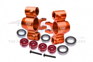 GPM ER021A ALU 7075-T6 FRONT / REAR KNUCKLE ARMS 5334R TRAXXAS E-REVO E-MAXX - ORANGE - ER021A-OR