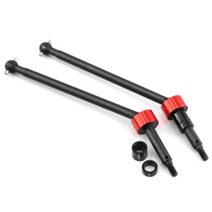 Steel Front / Rear Drive Shaft CVD Driveshaft +15mm 86246 For 1/8 RC HPI Savage X Flux XL Monster - RS-86246