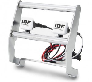 Front Bumper With LED Spotlight For 1/10 TRAXXAS TRX-4 Ford Bronco RC Crawler TRUCK - TRX4-010/SI