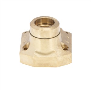 Front / Rear Axle Differential Cover - Brass 57g AXI235016 For AXIAL RACING 1/10 RC Capra UTB10 BUGGY - AXI235016-OC