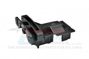 GPM XRT013 ALUMINUM 7075-T6 REAR UPPER BULKHEAD 7727 TRAXXAS 1/6 4WD XRT 8S / X-MAXX 8S - BLACK - XRT013-BK