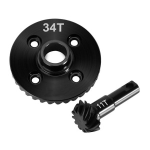 Steel Diff Spiral Pinion Ring Gear 8279 1/10 RC TRAXXAS TRX-4 TRX-6 CRAWLER - Standard Gear 11T / 34T - TRX8279/1134