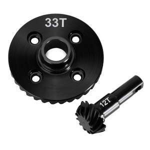 Steel Diff Spiral Pinion Ring Gear 8279 1/10 RC TRAXXAS TRX-4 TRX-6 CRAWLER - Overdrive Gear 12T / 33T - TRX8279/1233