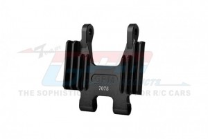 GPM MX088 ALUMINUM 7075-T6 FRONT FAUCET SEAT SUPPORT WITH COOLING EFFECT LOS261010 LOSI 1/4 PROMOTO-MX MOTORCYCLE LOS06000 LOS06002 - BLACK - MX088-BK