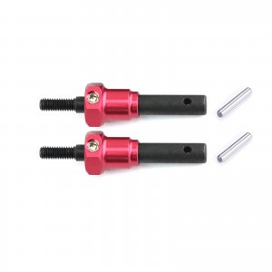 Extended One Piece Steel Portal Stub Axle W/ 12mm Hex 8255A 8269 For TRAXXAS 1/10 RC TRX-4 TRX-6 Cralwer - Front / Rear - TRX-5255/2