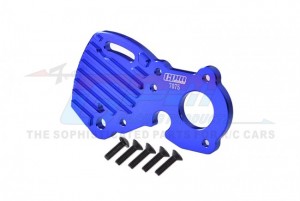 GPM ER2018N ALUMINUM 7075-T6 MOTOR PLATE 8690 TRAXXAS 1/10 E-REVO VXL MONSTER 86086-4 - BLUE - ER2018N-B