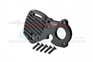 GPM ER2018N ALUMINUM 7075-T6 MOTOR PLATE 8690 TRAXXAS 1/10 E-REVO VXL MONSTER 86086-4 - ER2018N-BK