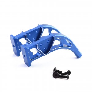 ALUMINUM REAR WING DIFFUSER SUPPORT MOUNT ARA320519 1/7 FELONY / INFRACTION / LIMITLESS 6S BLX - RS-ARA320519/BU