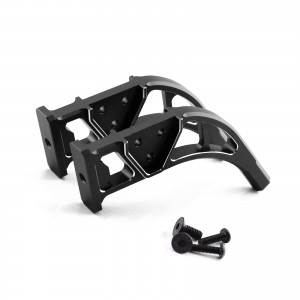 ALUMINUM REAR WING DIFFUSER SUPPORT MOUNT ARA320519 1/7 FELONY / INFRACTION / LIMITLESS 6S BLX - BLACK - RS-ARA320519/BK