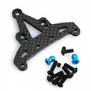 Carbon Fiber Front / Rear Gearbox Fixing Mount 1/10 TAMIYA XV-01 RALLY TRUCK - XV01-08