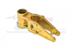 GPM MX024 ALUMINUM 7075 FRONT BULKHEAD LOS261012 LOSI RC 1/4 PROMOTO-MX MOTORCYCLE - GOLD - MX024-GD