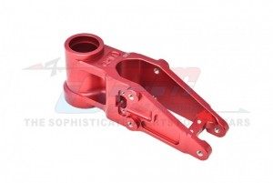 GPM MX024 ALUMINUM 7075 FRONT BULKHEAD LOS261012 LOSI RC 1/4 PROMOTO-MX MOTORCYCLE - RED - MX024-R