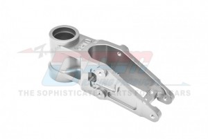 GPM MX024 ALUMINUM 7075 FRONT BULKHEAD LOS261012 LOSI RC 1/4 PROMOTO-MX MOTORCYCLE - SILVER - MX024-S