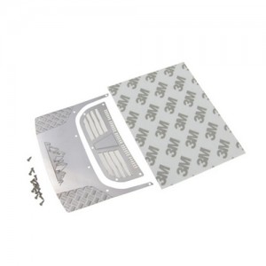 DIY Decoration Front Engine Cover Plate For TRAXXAS 1/18 RC TRX-4M Bronco Crawler 97054-1 - TRX4M-BD02/SI